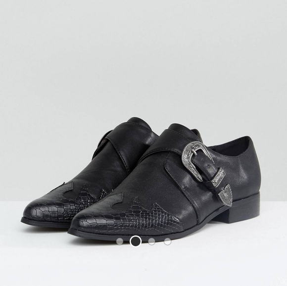 Asos Mudslides Midwestern Pointed Flats - Picture 4 of 4